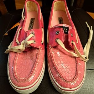 Pink shoes